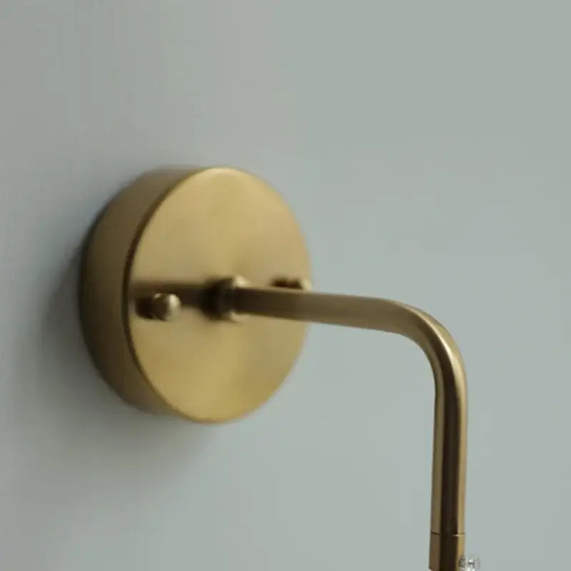 Brass Cube LED Wall Light
