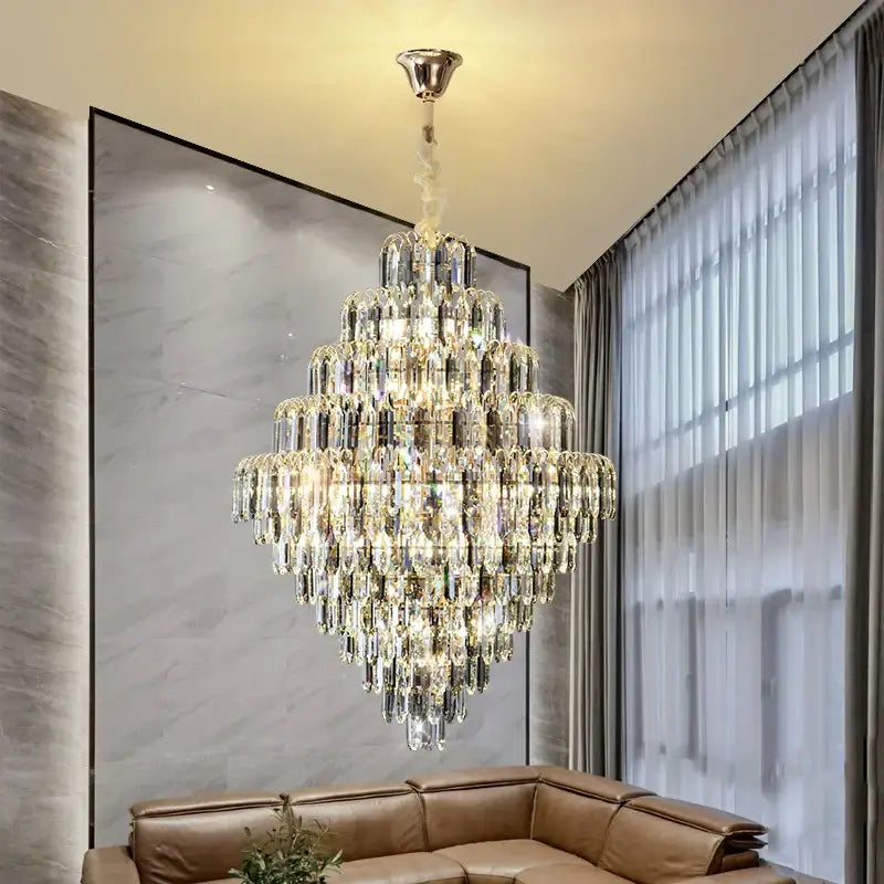 LED Crystal Designer Chandelier