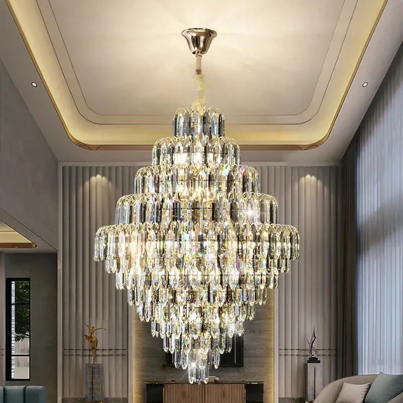 LED Crystal Designer Chandelier