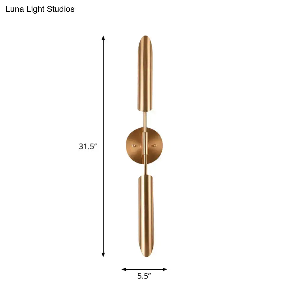 Brass Modern LED Wall Sconce