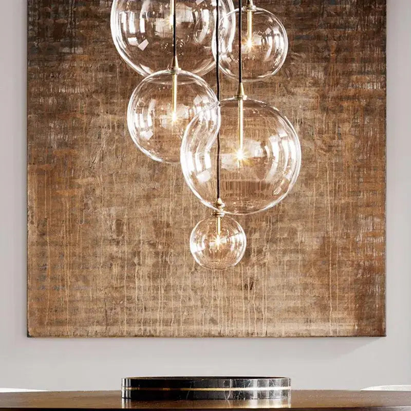 Modern Brass Pendant Lamp