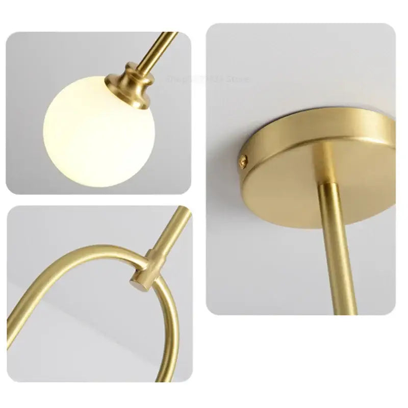 Frosted Globe Pendant Light