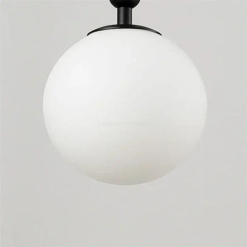 Brass Glass Globe Lamp
