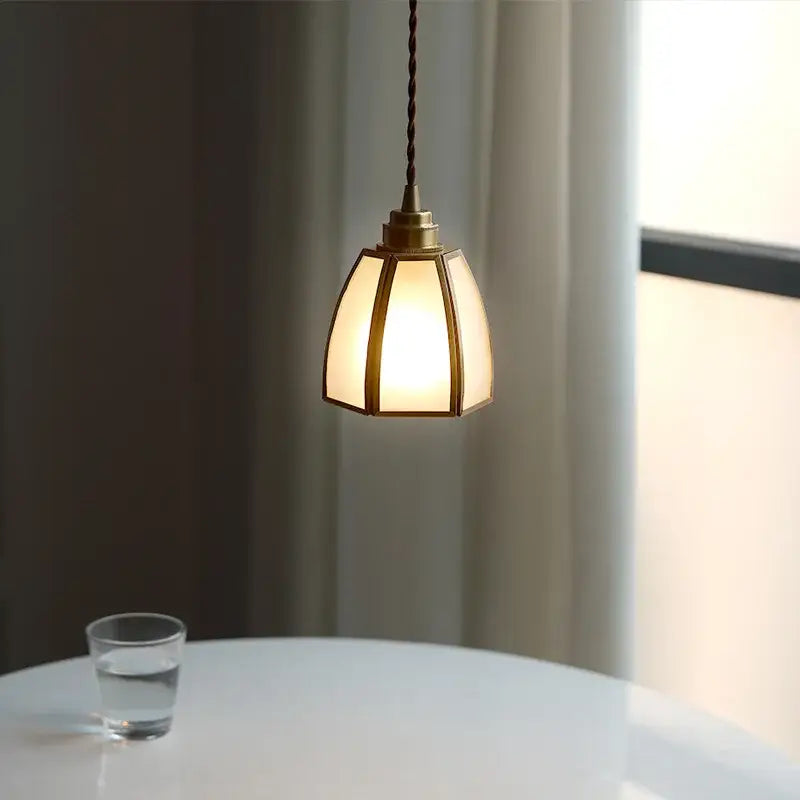 Brass Bell Pendant Light