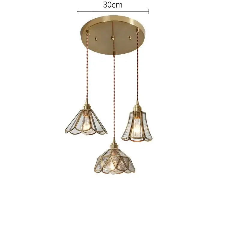 Brass Bell Pendant Light
