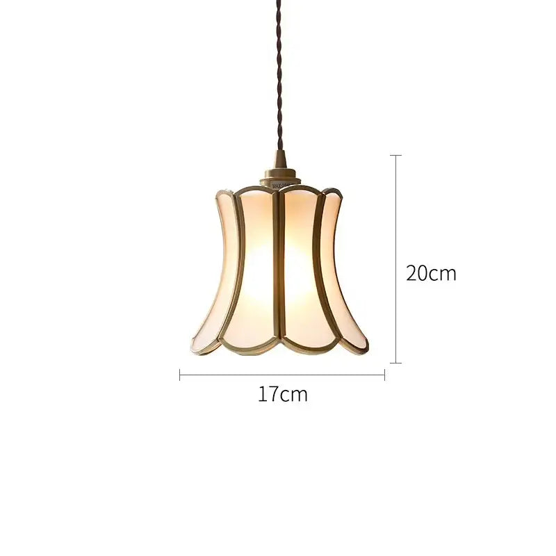 Brass Bell Pendant Light