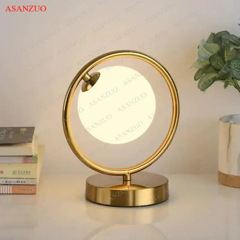 Brass LED Table Lamp