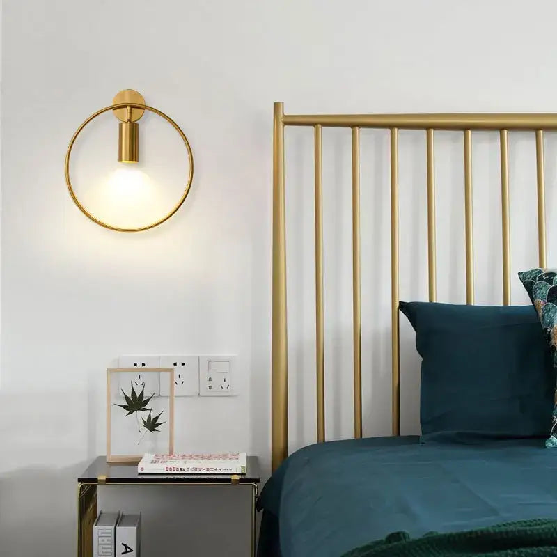 Gold Adjustable LED Sconce