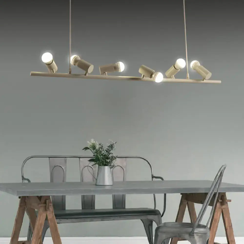 Brass Metal Island Pendant