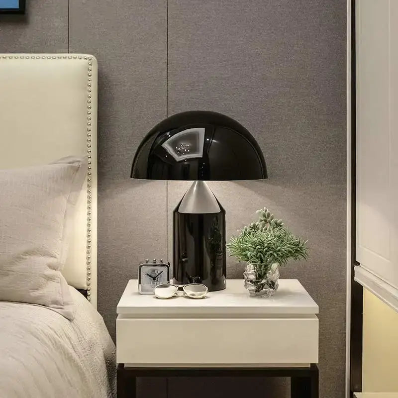 Brass Mushroom Table Lamp