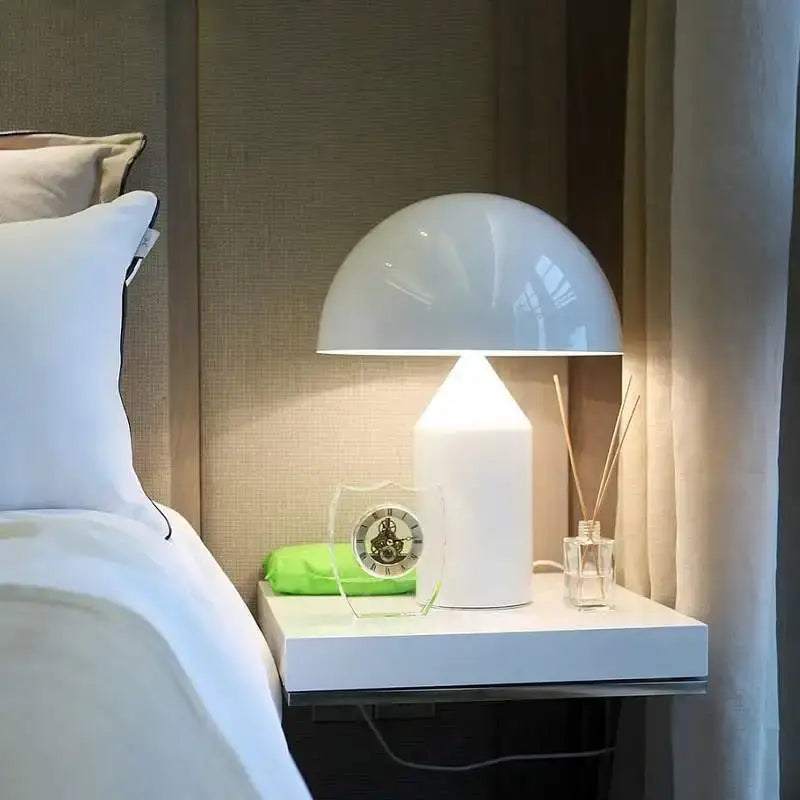 Brass Mushroom Table Lamp