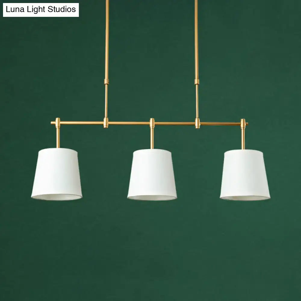Flaxen Fabric Pendant Light
