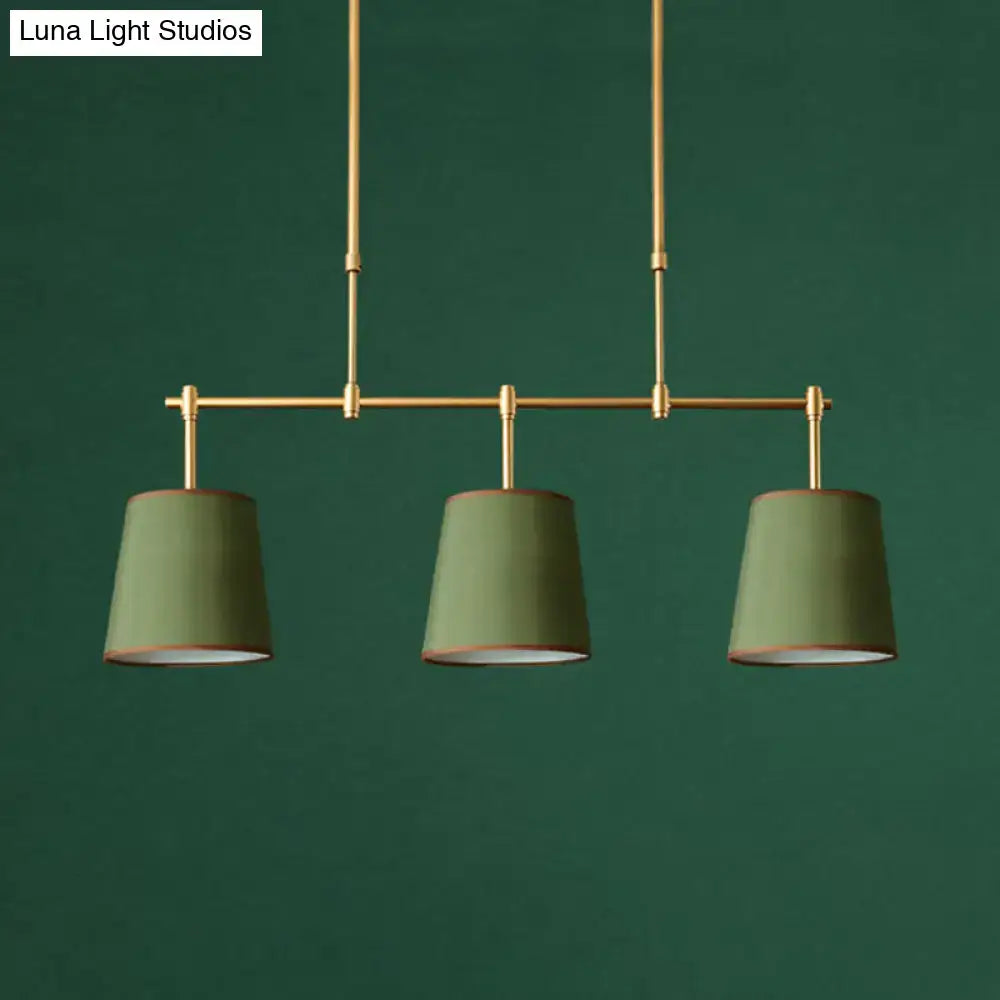 Flaxen Fabric Pendant Light