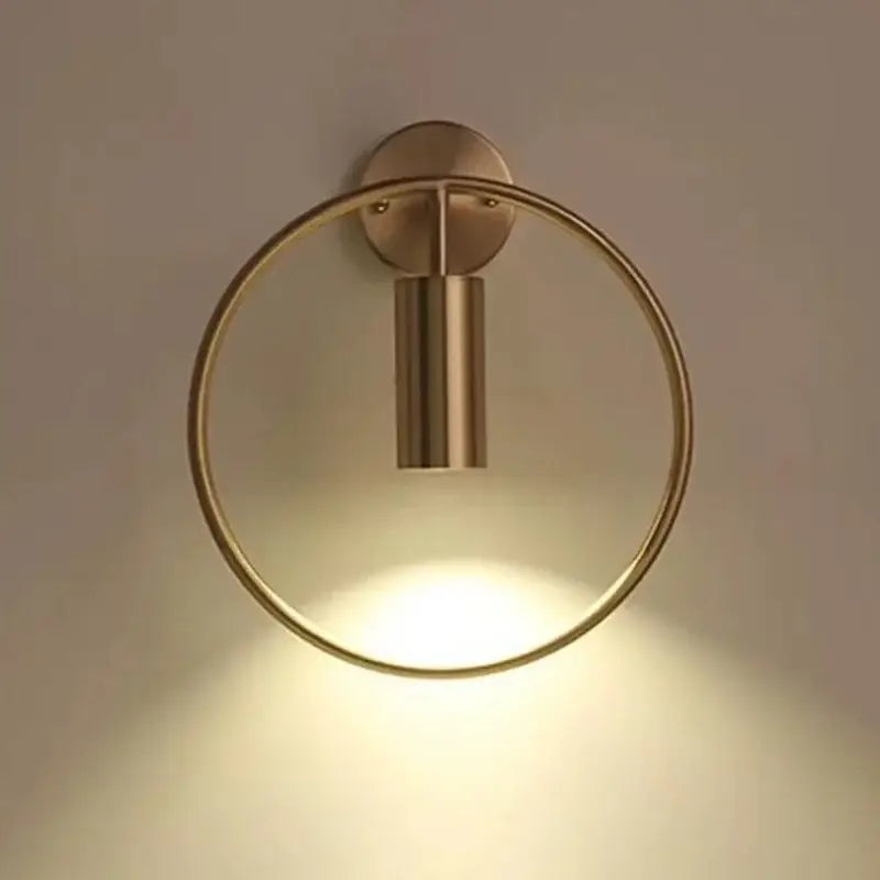 Brass Ring Wall Sconce
