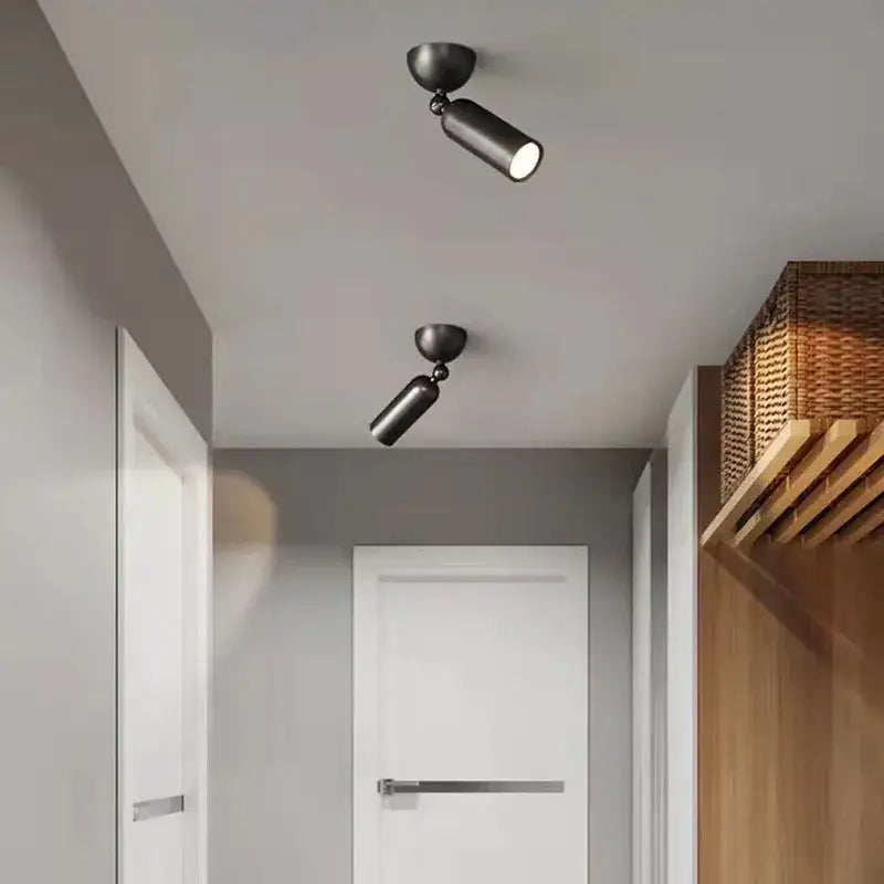 Gold Rotatable Wall Spotlight