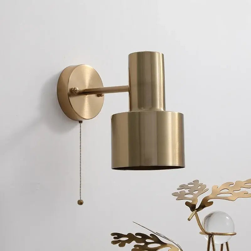 Brass Pull Chain Lamp