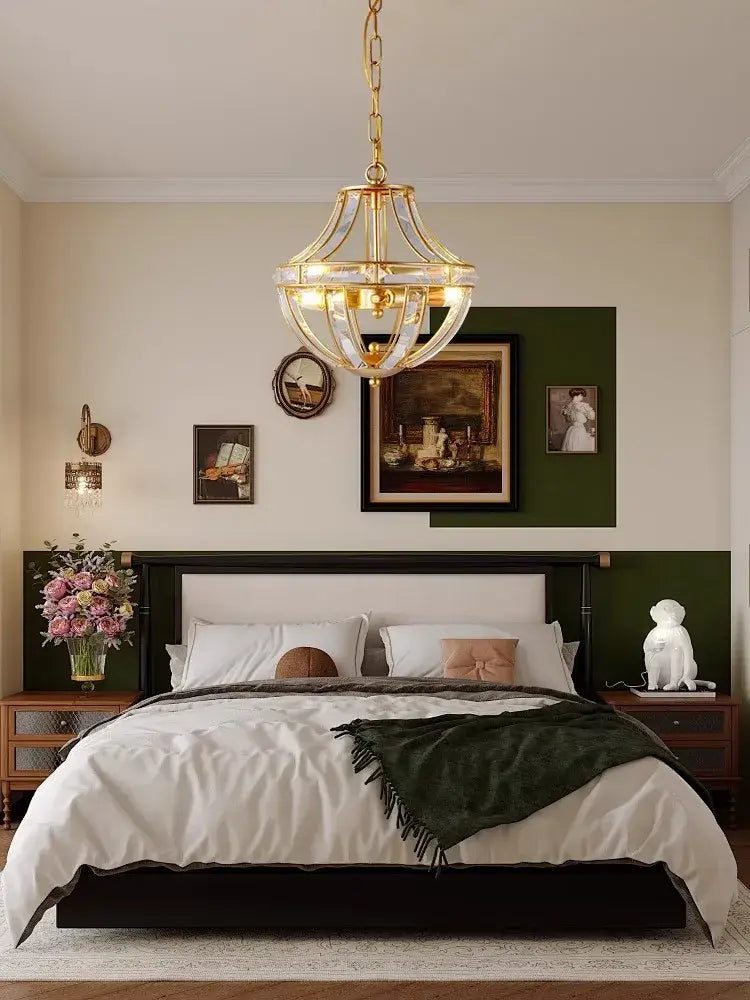 Bronze Globe LED Chandelier