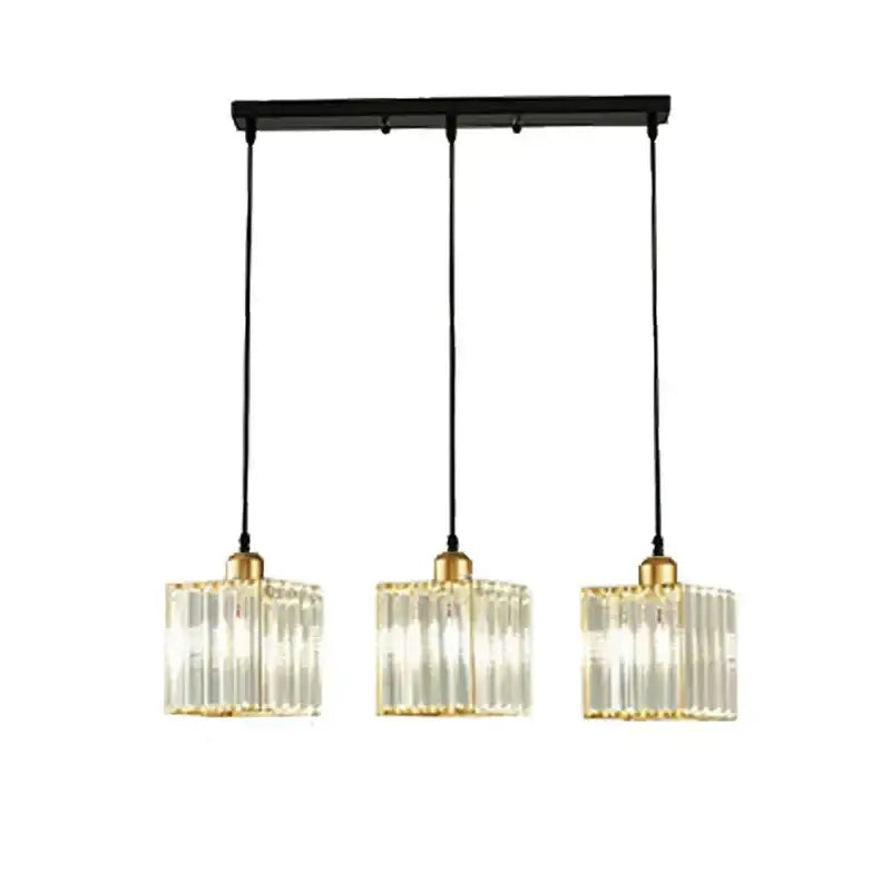 Crystal Trio Pendant Light