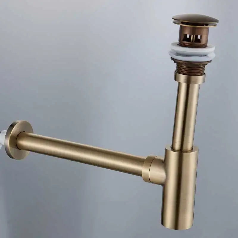 Bronze Round Siphon Drain