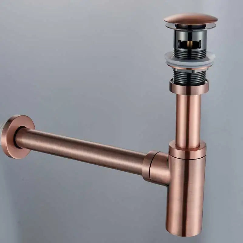 Bronze Round Siphon Drain