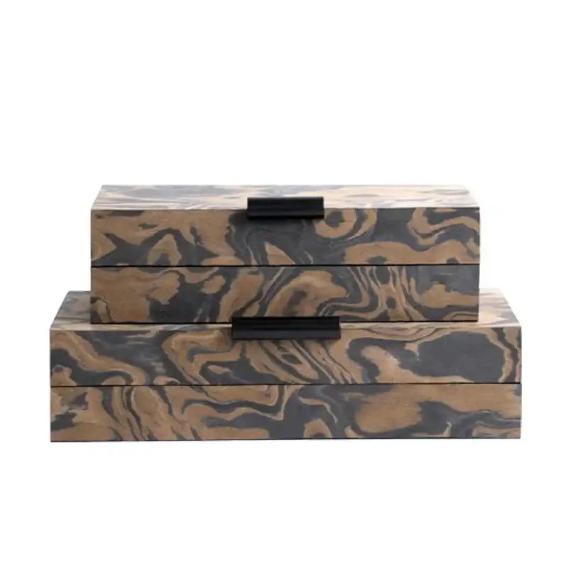 Brown Black Jewelry Box