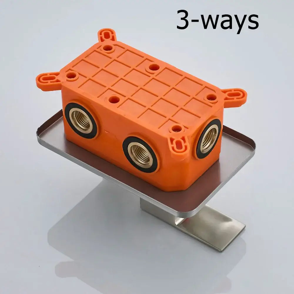 Brass Orange Shower Valve
