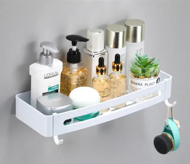Gold Aluminum Corner Shelf