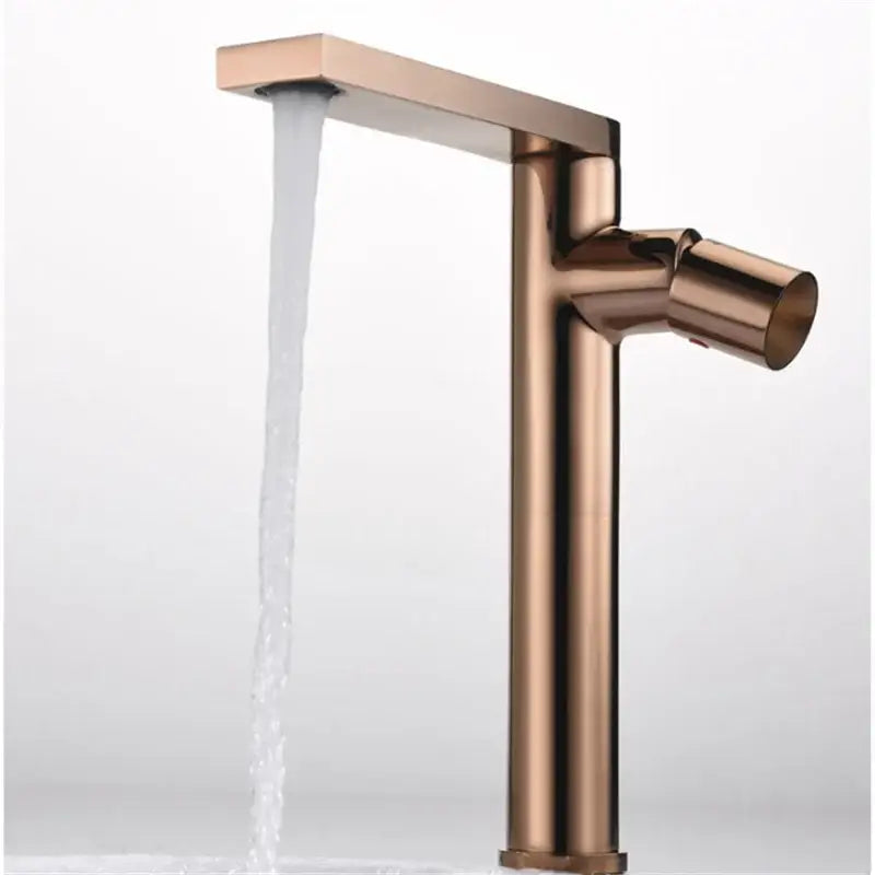 Gold Single Handle Mixer Tap