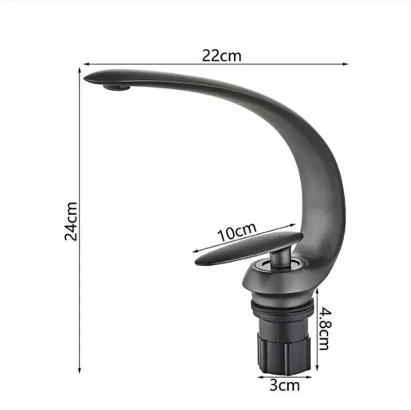 Brushed Gold Sink Fixture