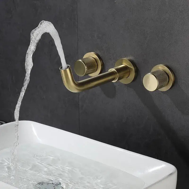 Gold Wall Mount Mixer