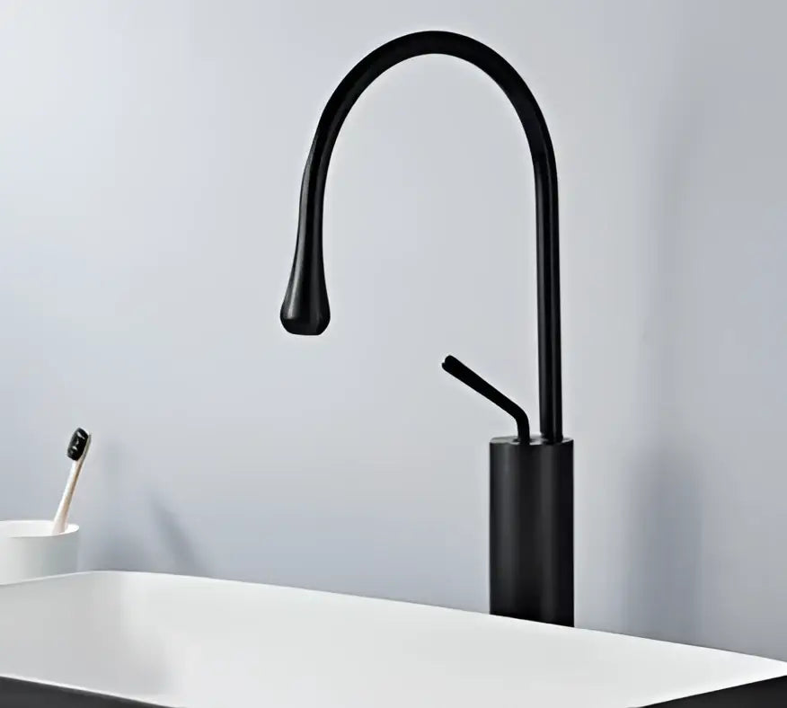 Gold Swivel Bathroom Faucet