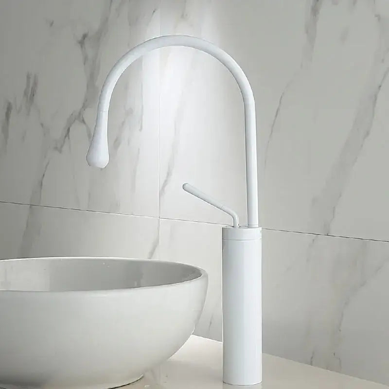 Gold Swivel Bathroom Faucet