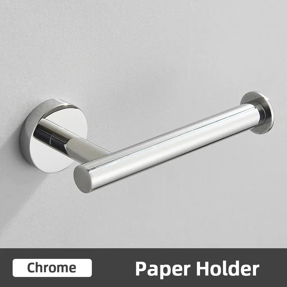 Gold Bathroom Accessories Set