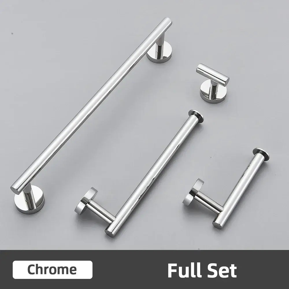Gold Bathroom Accessories Set