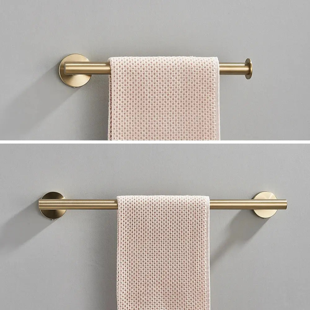 Gold Bathroom Accessories Set