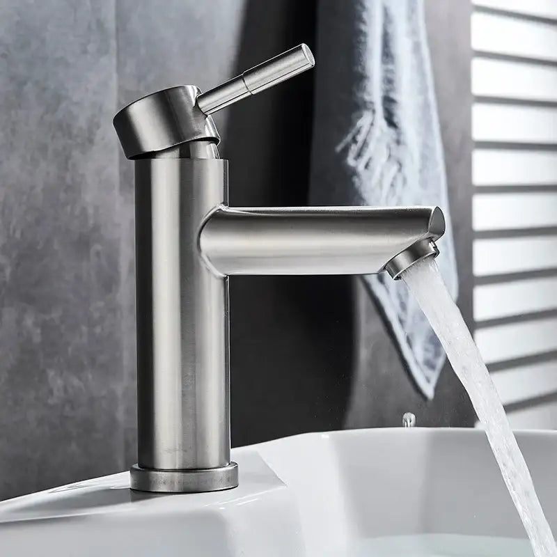 Brushed Gold Brass Faucet