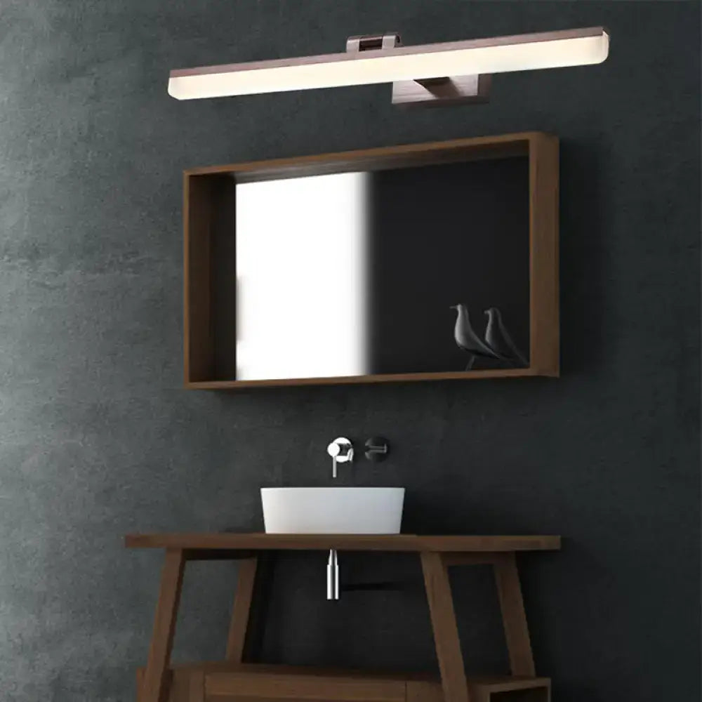 Metal LED Vanity Sconce Brushed Three-Size