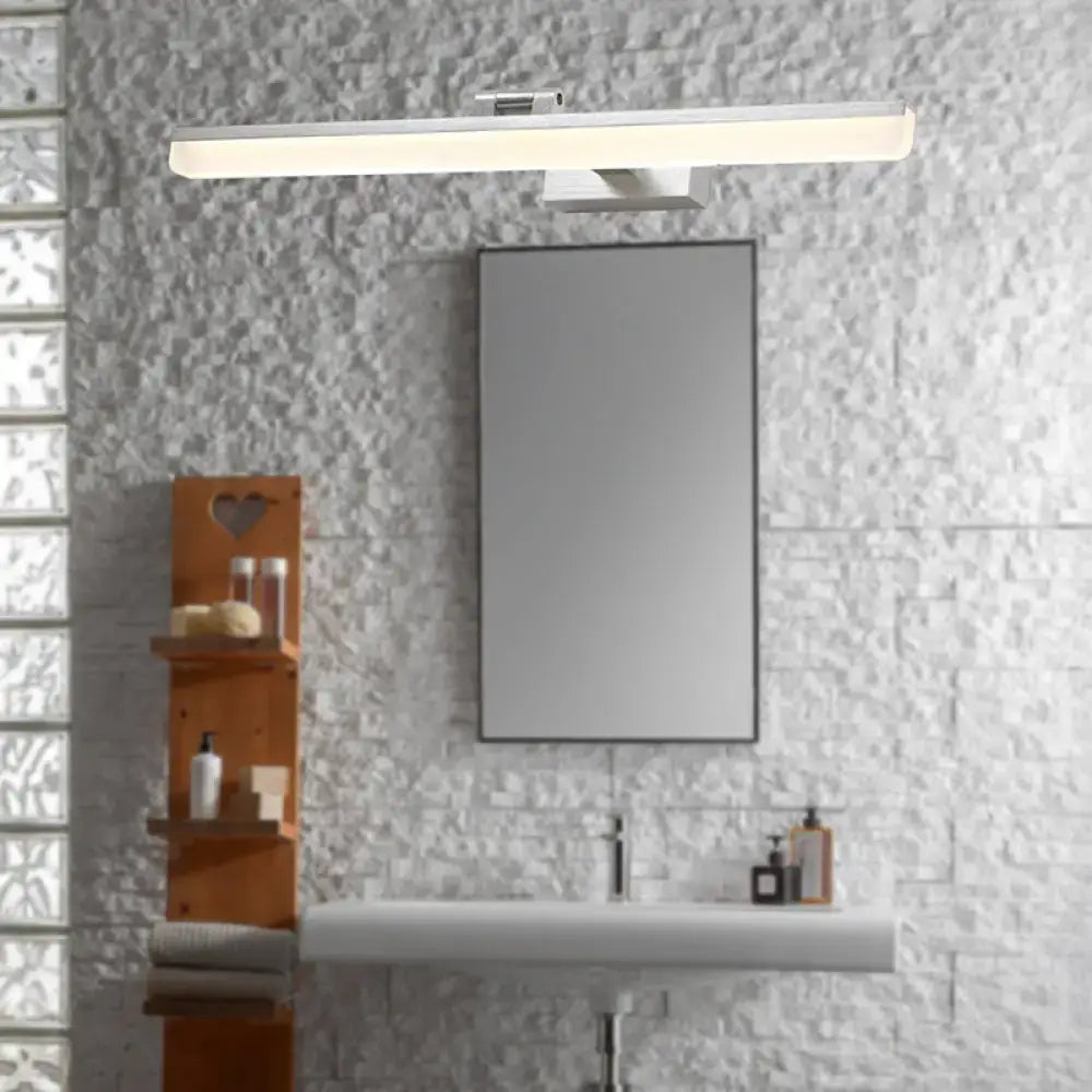 Metal LED Vanity Sconce Brushed Three-Size