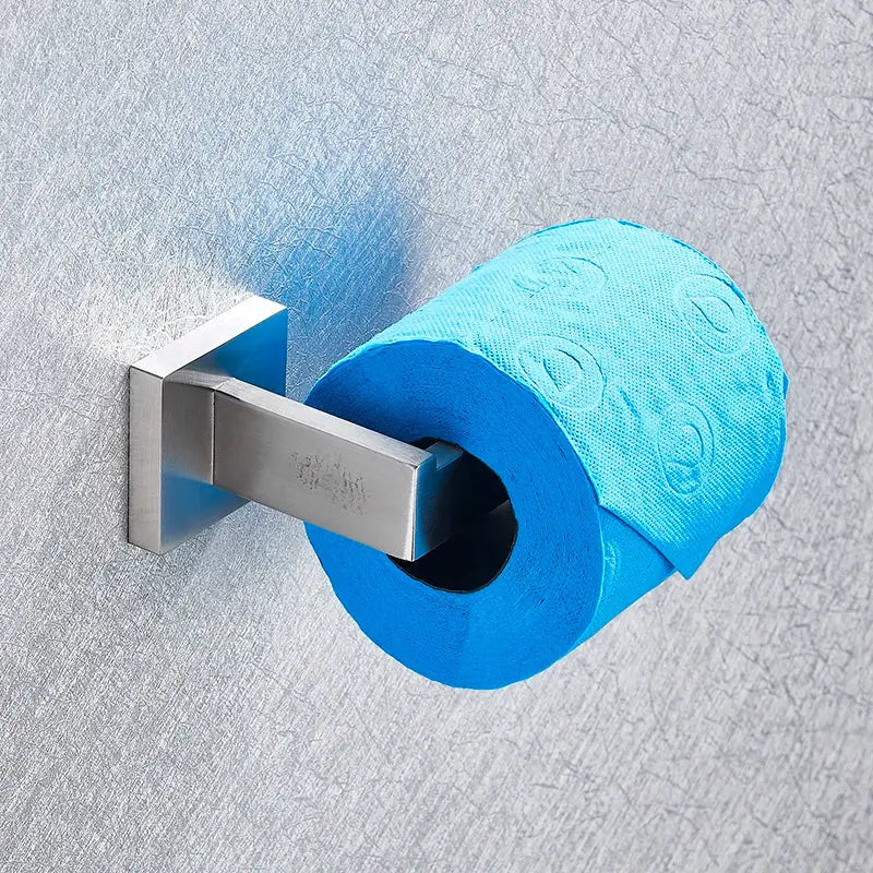 Nickel Bathroom Accessory Set