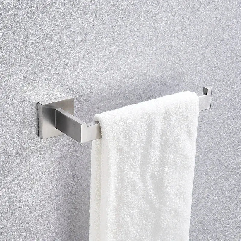 Nickel Bathroom Accessory Set