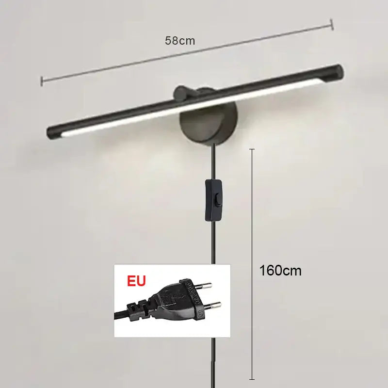 Nickel Motion Wall Lamp