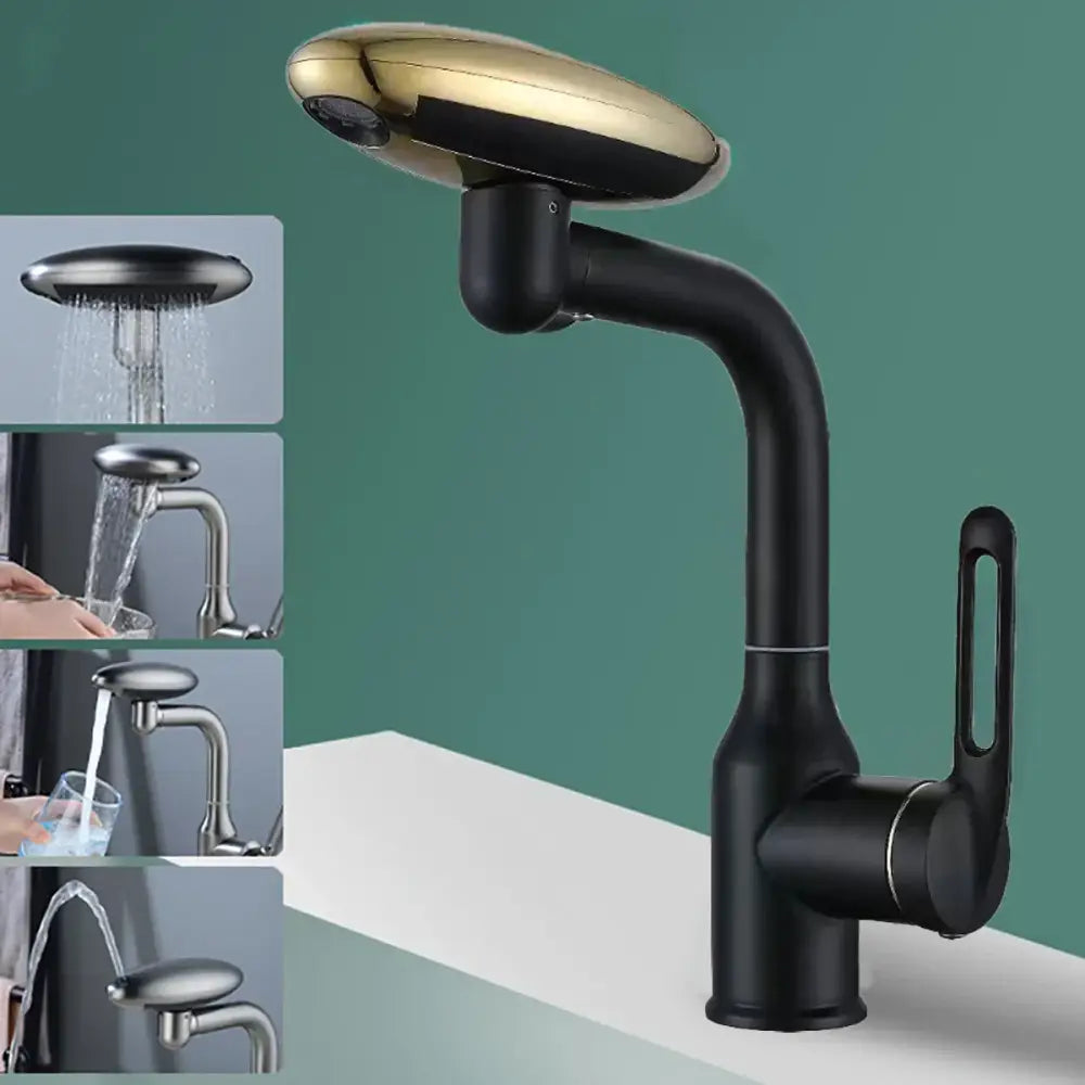 Nickel Rotation Kitchen Faucet