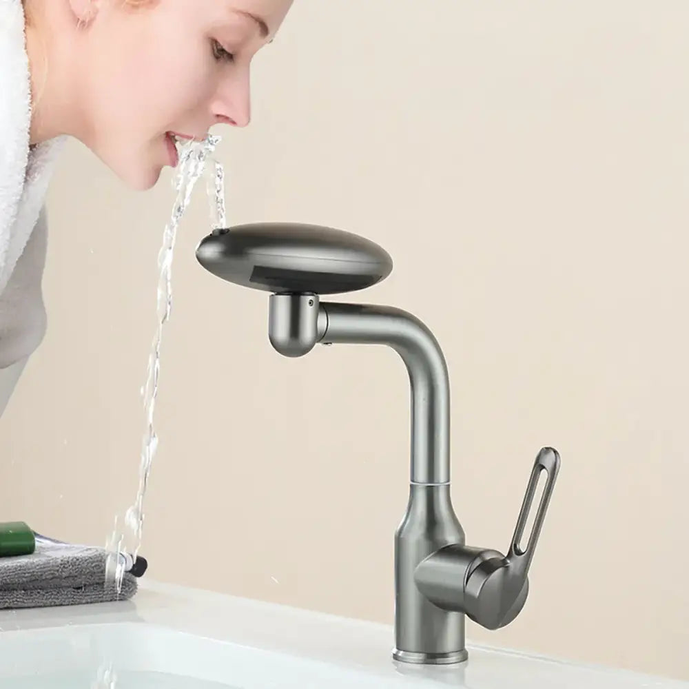 Nickel Rotation Kitchen Faucet