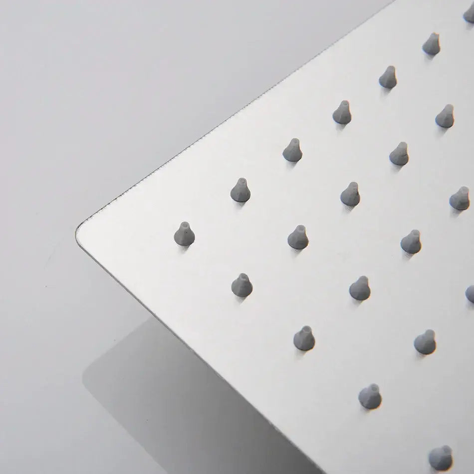 Nickel Square Rainfall Shower