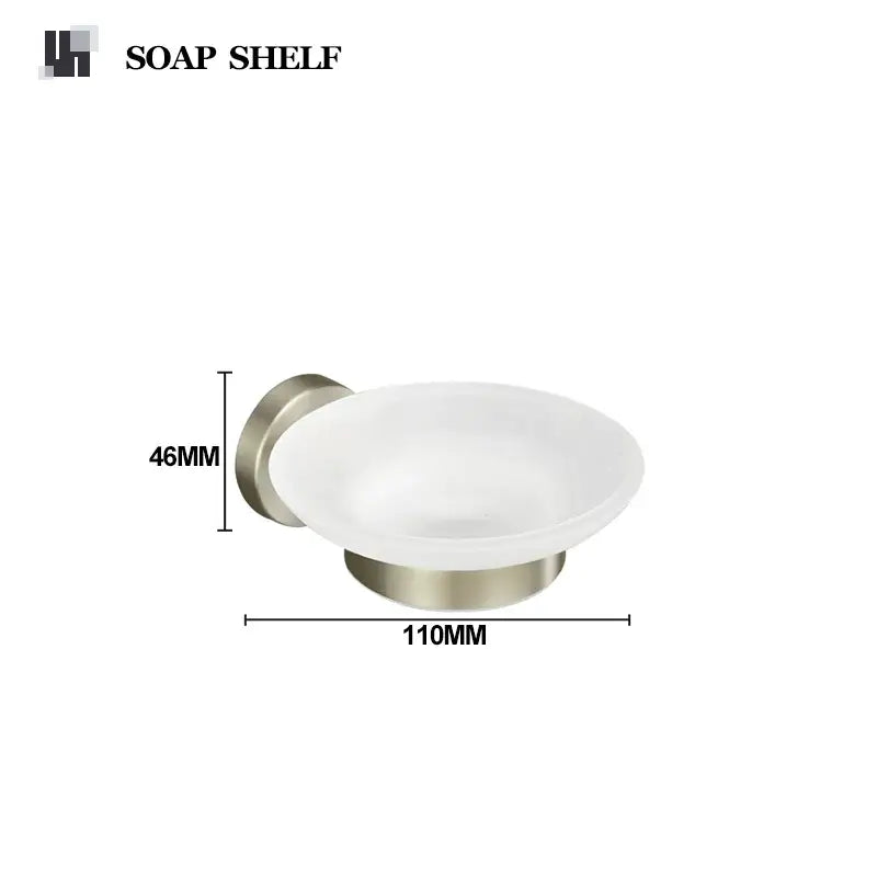 Nickel Towel Bar Set