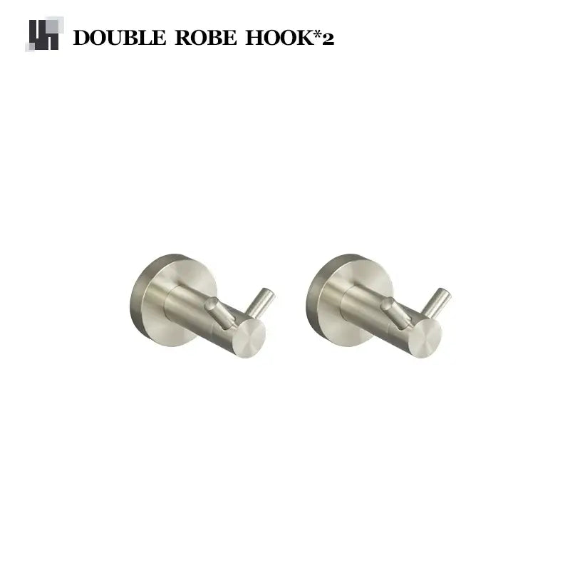 Nickel Towel Bar Set