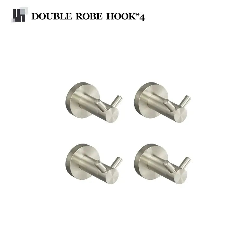 Nickel Towel Bar Set