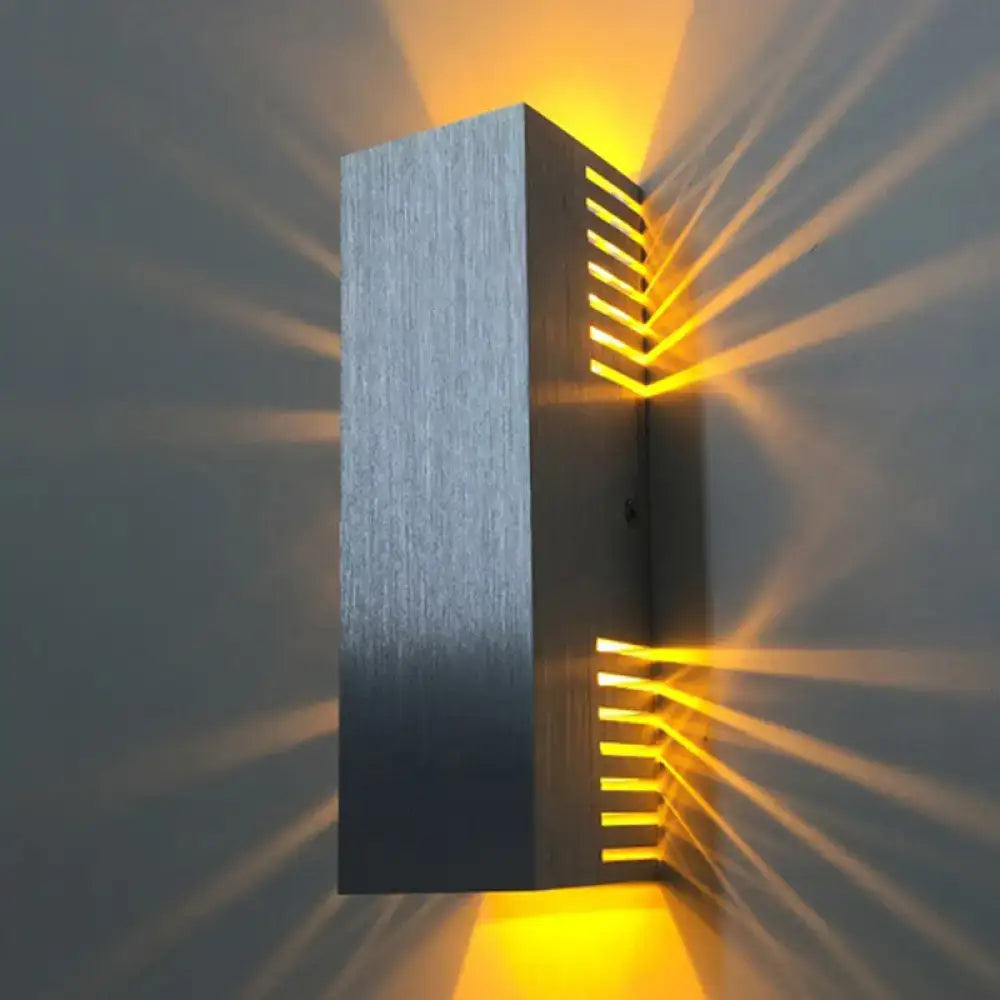 Silver Wall Light Sconce