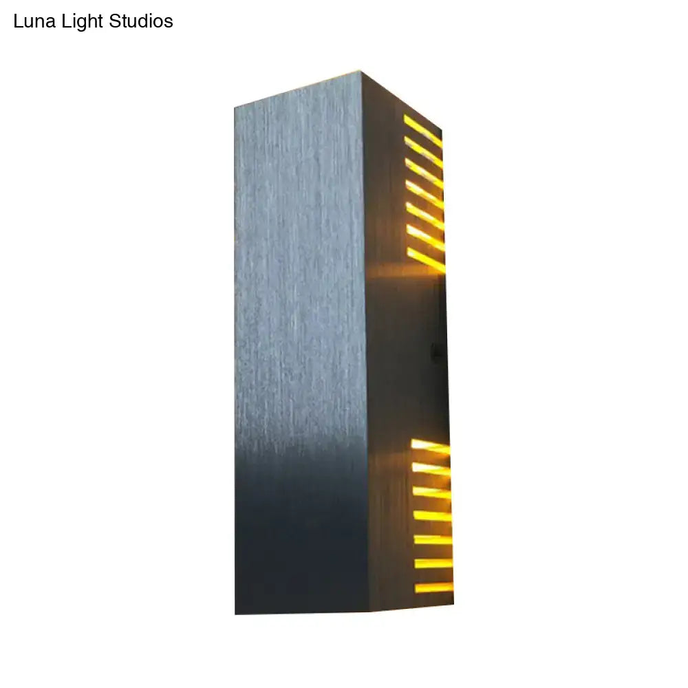 Silver Wall Light Sconce