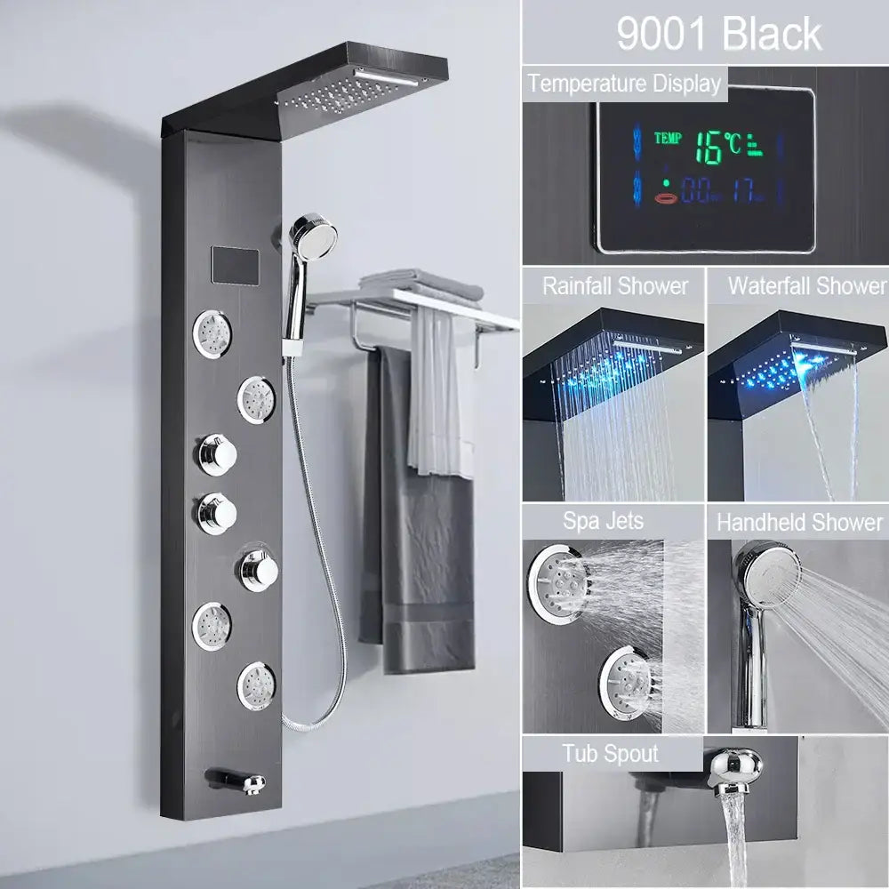 LED Light Shower Column